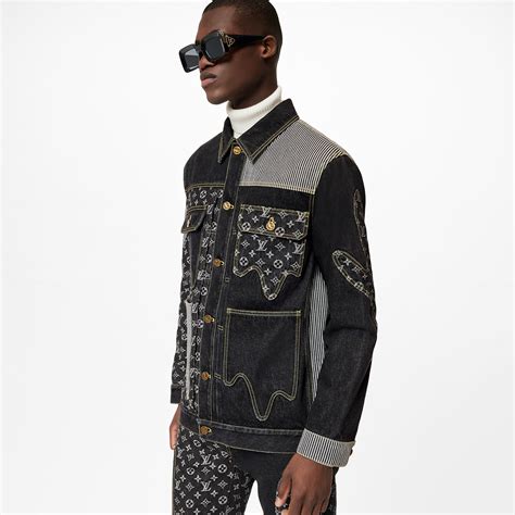 louis vuitton jean jacket men|louis vuitton denim jacket men.